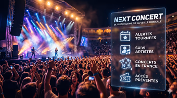 Next Concert : Le Guide Ultime de la Veille Musicale et de l'Expérience Live en France